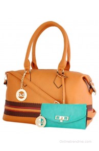 Dolse & Stela Orange Handbag